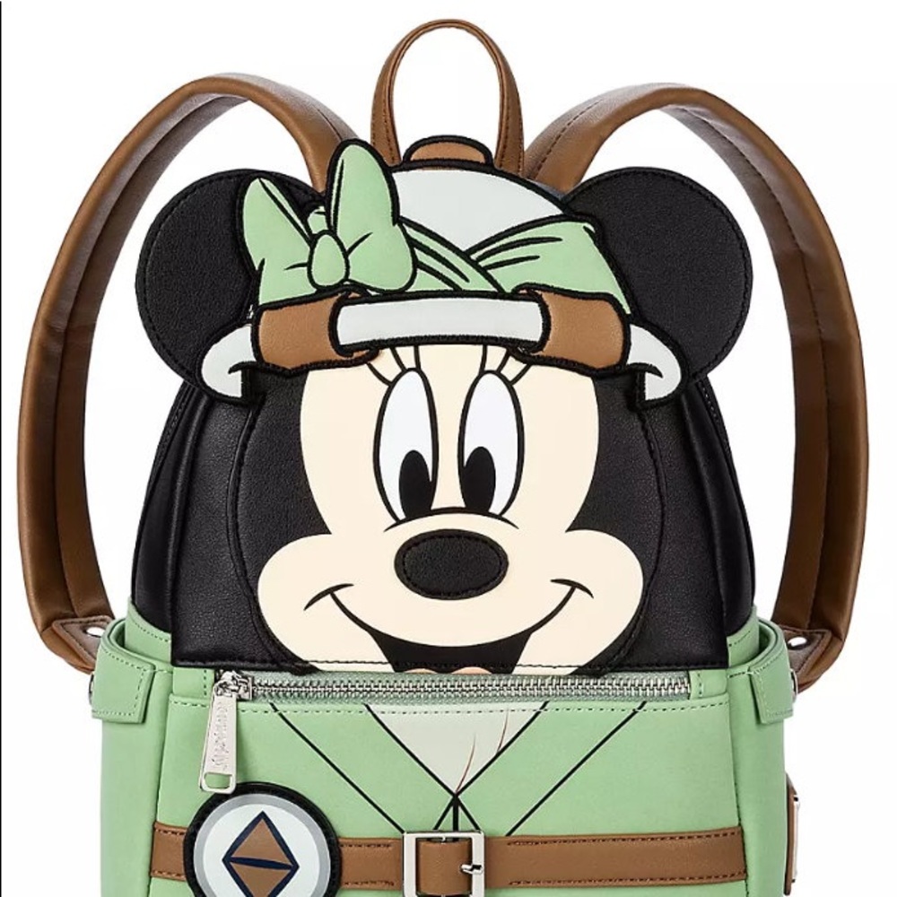 Loungefly Safari Minnie Backpack